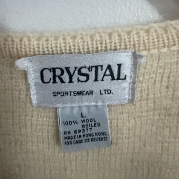 Wool cream sweater - Picture 3 of 3